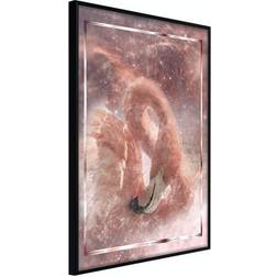 Arkiio Affisch Space Flamingo [Poster] 30x45 Poster